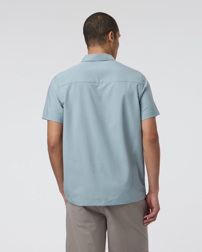 Short Sleeve Manhattan Button Down