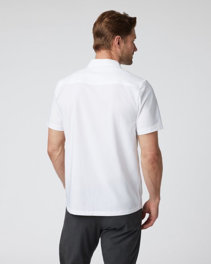 Short Sleeve Manhattan Button Down