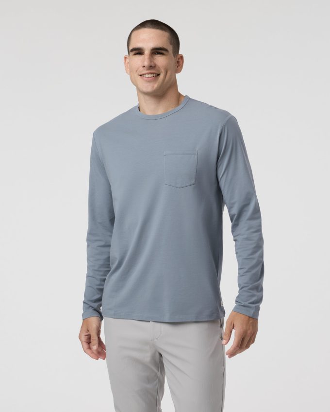 Long Sleeve Men's Feather Tee