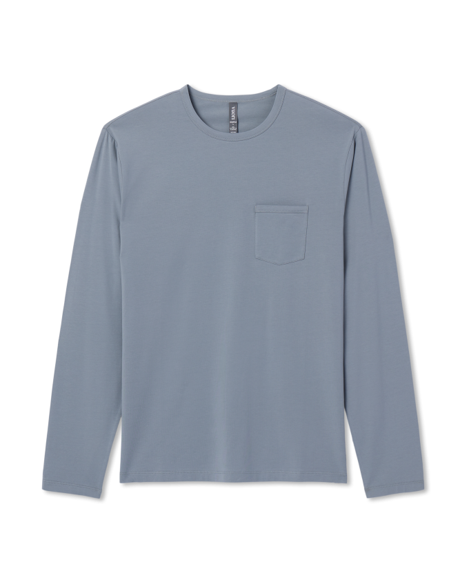 Long Sleeve Men's Feather Tee