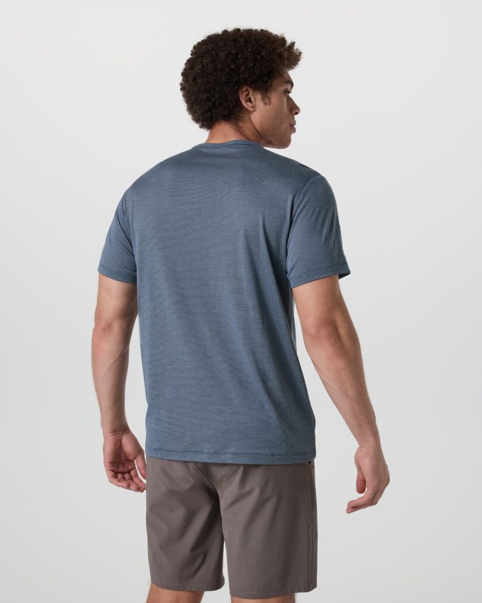 Short Sleeve Marina Stripe Tee