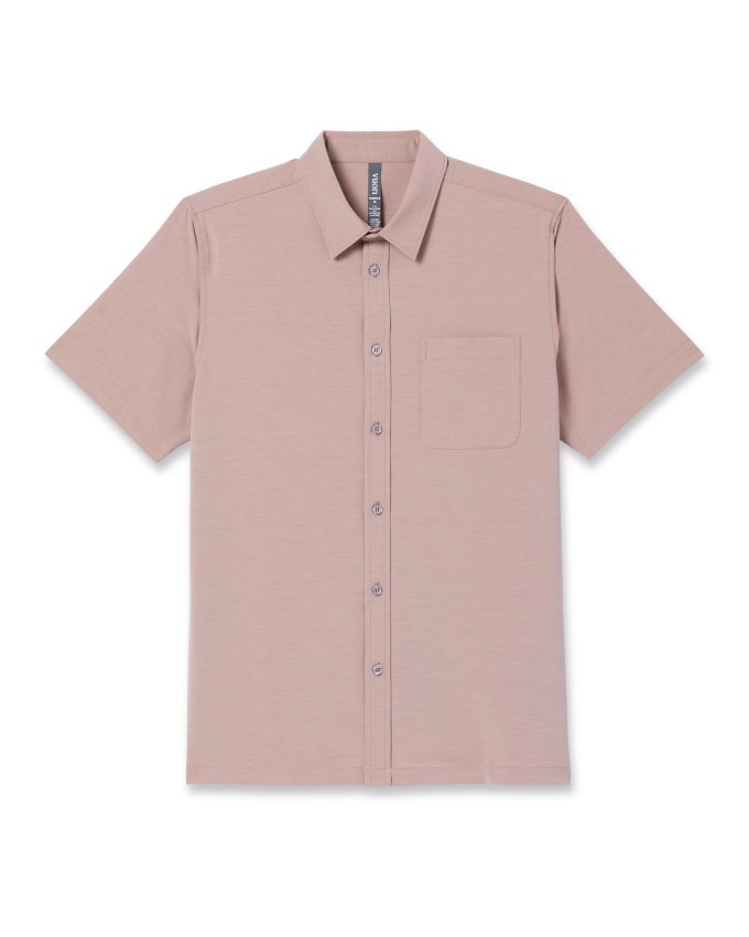 Short-Sleeve Bridge Button Down