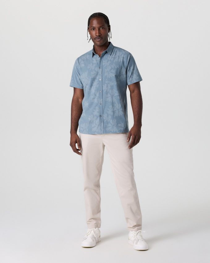 Short Sleeve Bridge Button Down