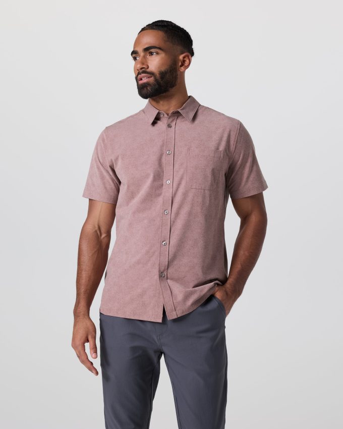 Short Sleeve Bridge Button Down