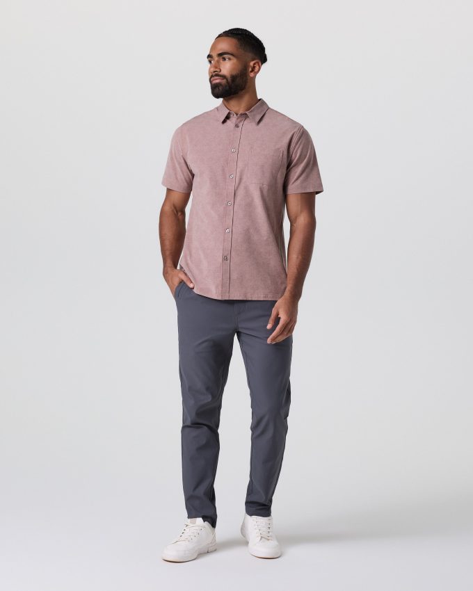 Short Sleeve Bridge Button Down