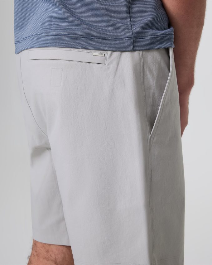 Cascade Crinkle Elastic Waist Short 8"