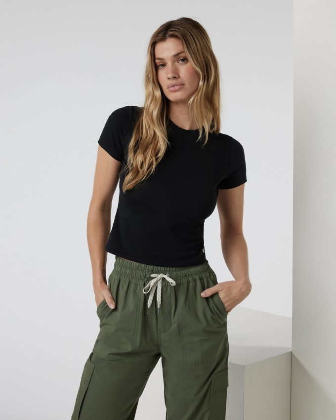 Feather Baby Tee